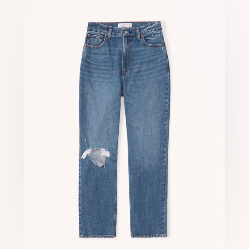 Abercrombie & Fitch High Rise Blue Jeans